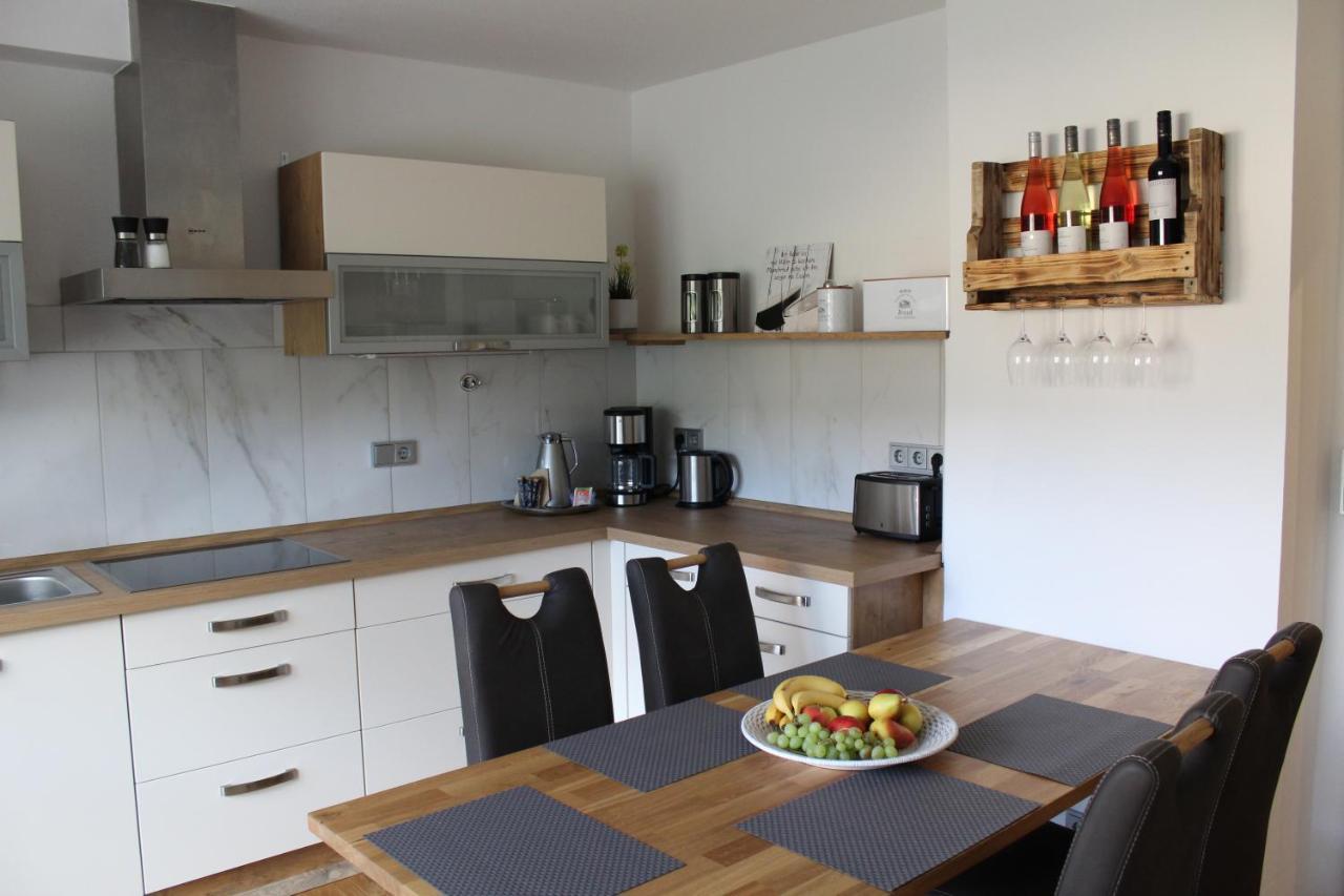 Ferienwohnung Forellenhof Oberschwarzach Exteriör bild