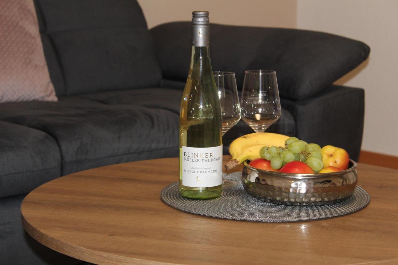 Ferienwohnung Forellenhof Oberschwarzach Exteriör bild