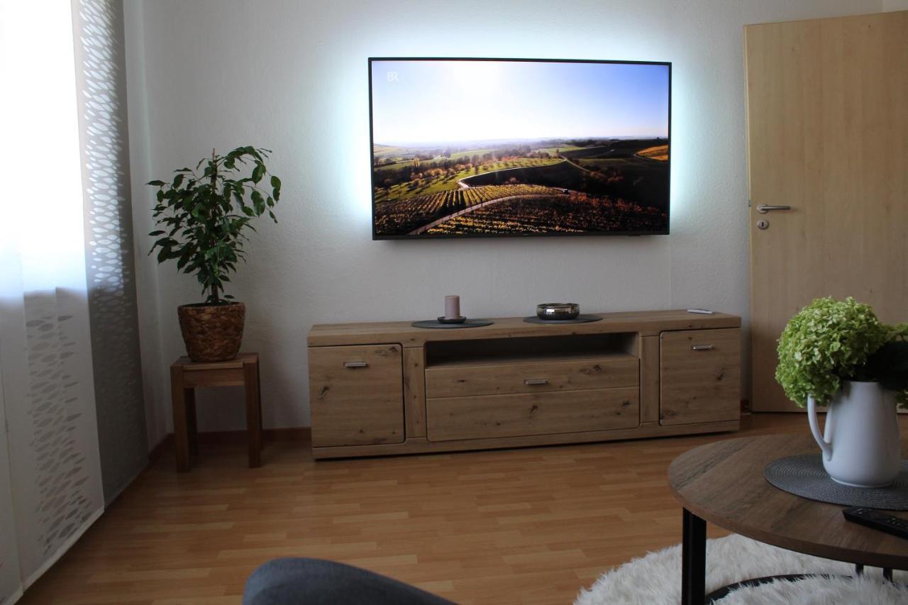 Ferienwohnung Forellenhof Oberschwarzach Exteriör bild