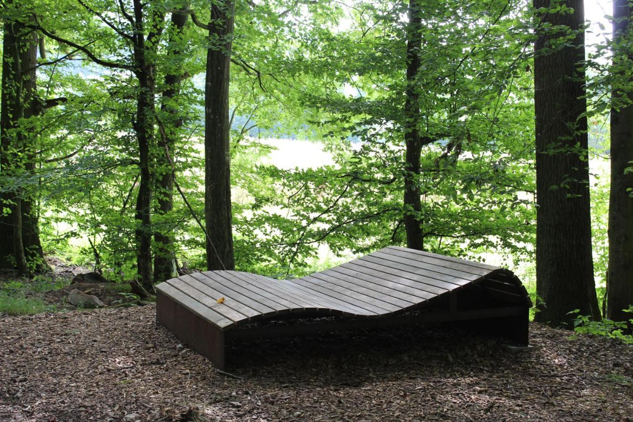 Ferienwohnung Forellenhof Oberschwarzach Exteriör bild